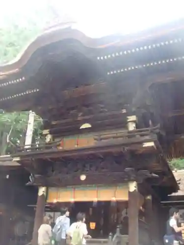 諏訪大社下社秋宮の山門・神門