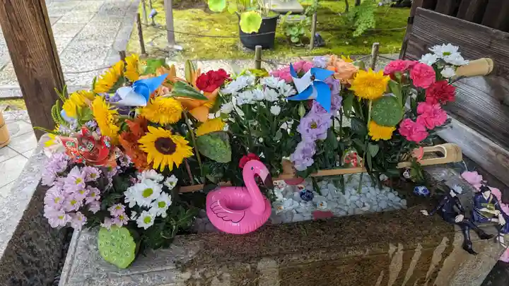 勝林寺の手水舎