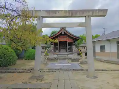片場神社の鳥居