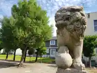 神明社の狛犬