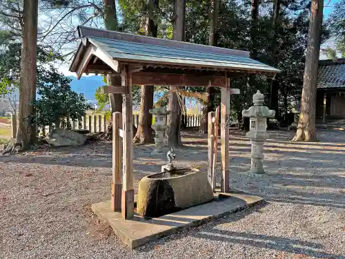 南宮御旅神社の手水