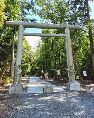 諏訪八幡神社の鳥居