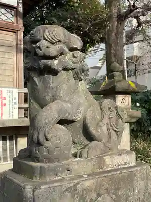 上田端八幡神社の狛犬