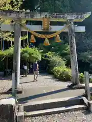 根道神社の鳥居