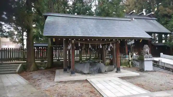 飛騨総社の手水舎