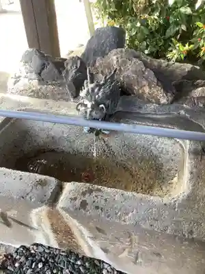 北野天神社の手水舎