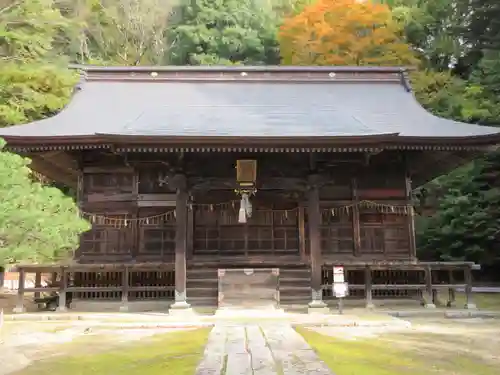 田村大元神社の本殿・本堂