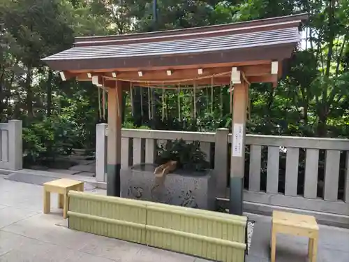 福徳神社（芽吹稲荷）の手水