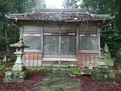 東堂神社の本殿・本堂