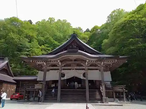 戸隠神社中社の本殿