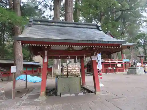 日光二荒山神社の手水舎