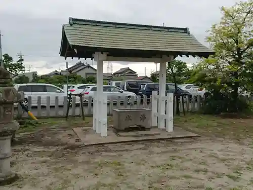 梅之郷神明社の手水舎