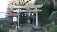 白山神社の鳥居