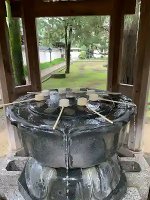 三寳寺の手水舎