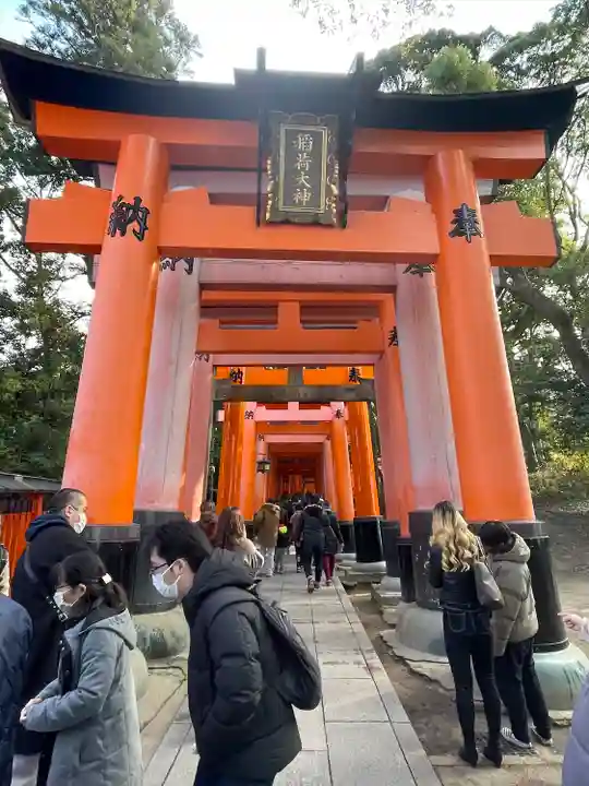 伏見稲荷大社の鳥居