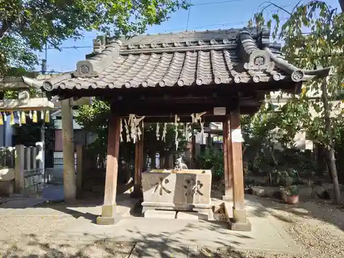 白山社の手水舎