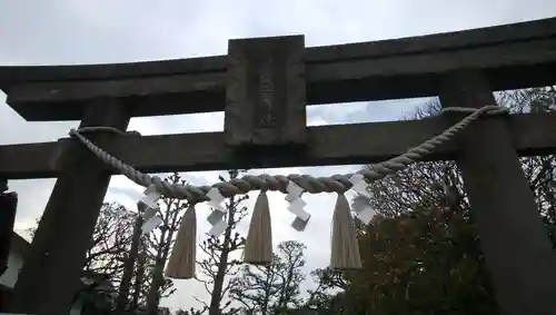 薭田神社の鳥居