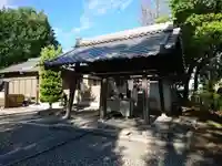 茜部神社の手水舎