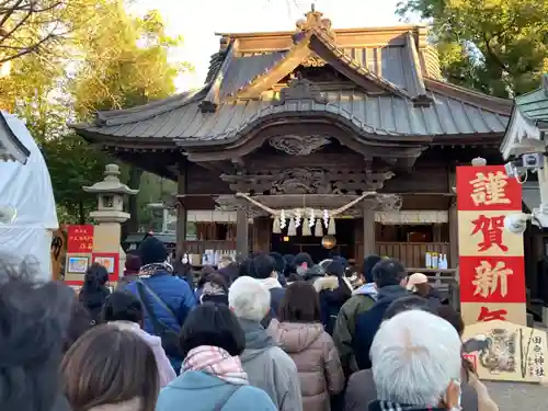 田無神社の初詣