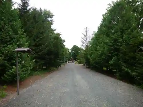 端野神社の景色