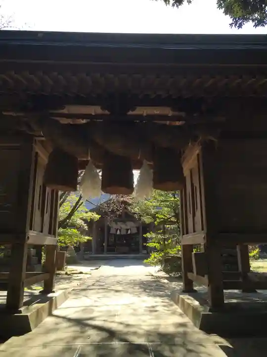 長浜神社の山門・神門