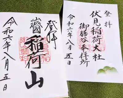 伏見稲荷大社　御膳谷奉拝所(京都府)