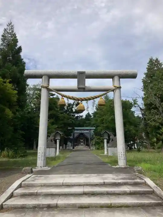 新十津川神社の鳥居