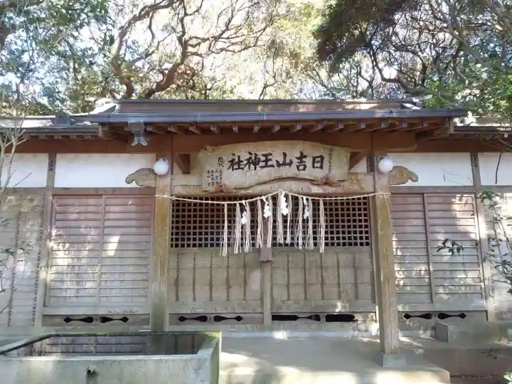 日吉山王神社の本殿・本堂