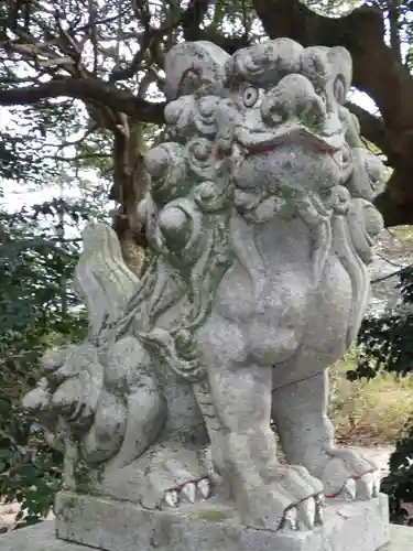 壹宮神社の狛犬