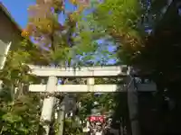 溝口神社の鳥居