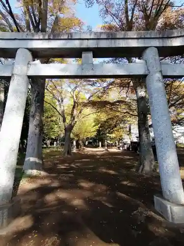 沓掛香取神社の鳥居