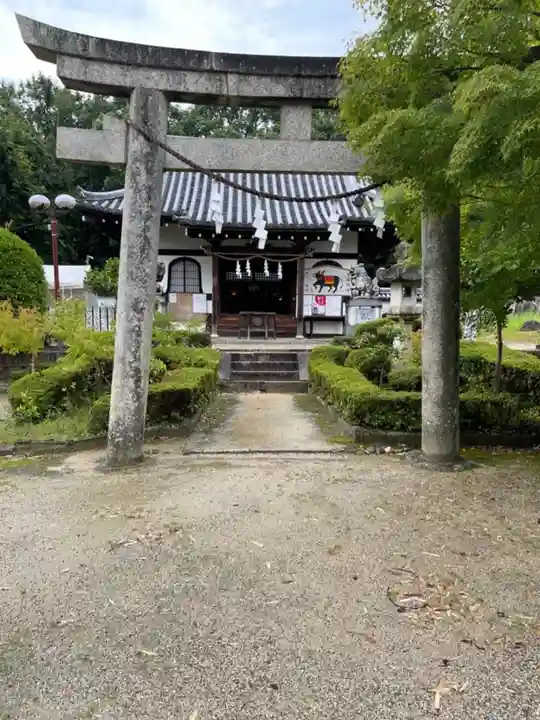 壺井八幡宮の本殿・本堂