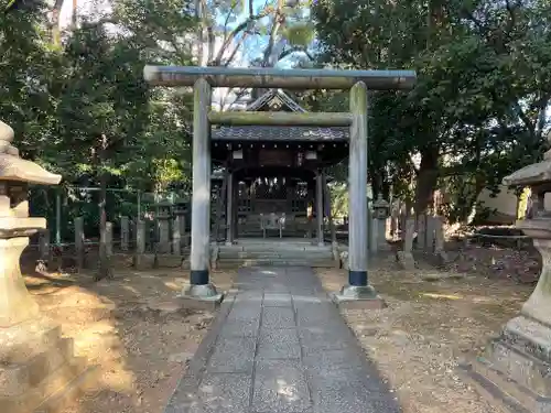 御香宮神社の鳥居