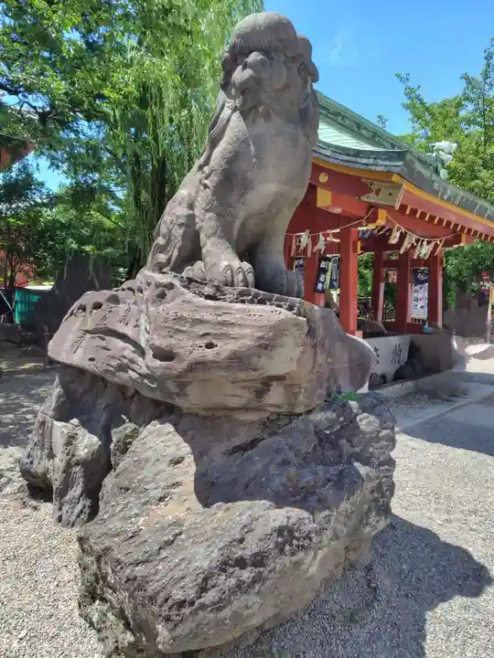 浅草神社の狛犬