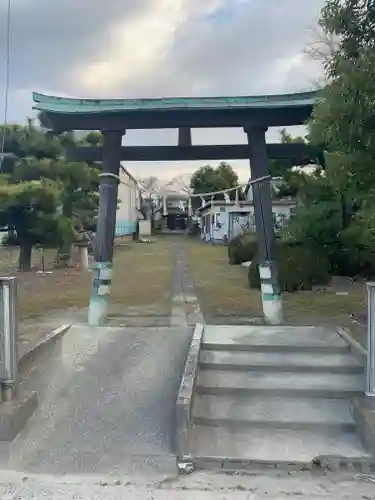 天神社（井堀）の鳥居