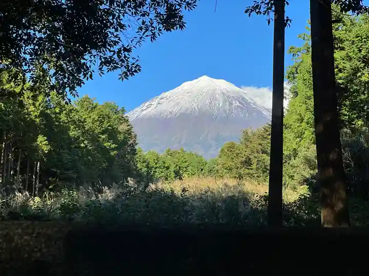 山宮浅間神社の景色