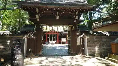 赤坂氷川神社の山門・神門