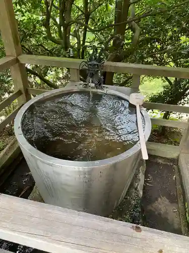 吉野水分神社（吉野町）の手水舎