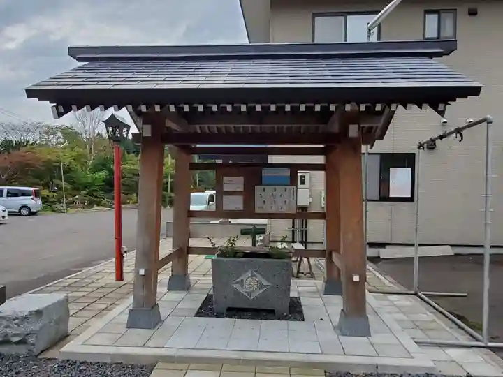 飯生神社の手水舎