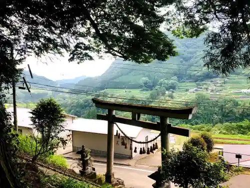 二嶽神社の鳥居