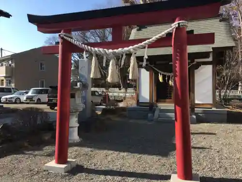 小室浅間神社の鳥居