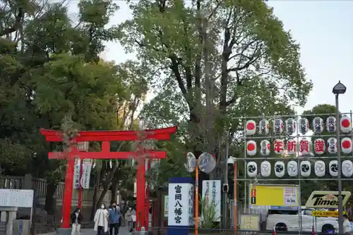 富岡八幡宮の鳥居