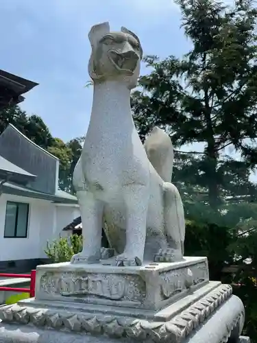 鏡山稲荷神社の狛犬