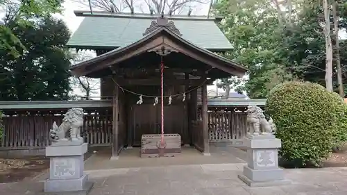上染屋八幡神社の本殿・本堂