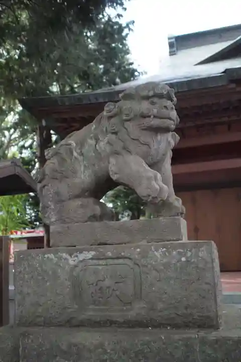 本宿天神社の狛犬