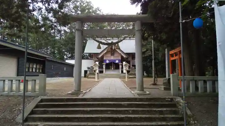 長沼神社の鳥居