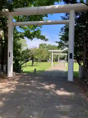 留萌神社の鳥居