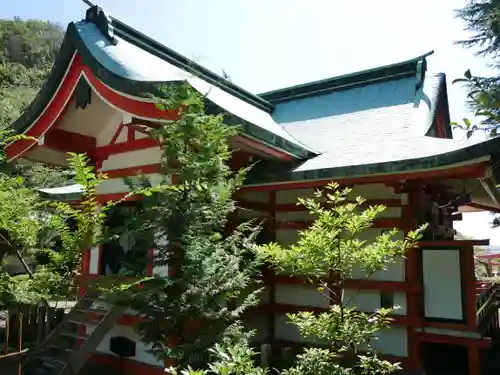 小名浜鹿島神社の本殿