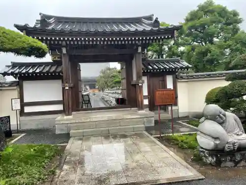 最明寺の山門