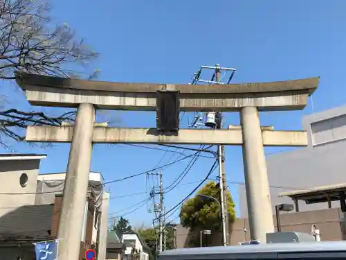 七社神社の鳥居